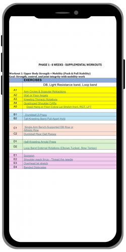 Active 1.0 Sample Workout